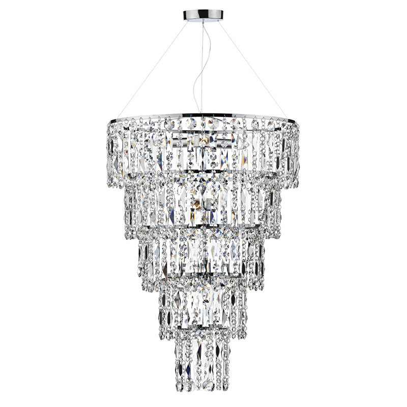 6 Light Crystal Chandelier | Wayfair 6 Light Crystal Chandelier | Wayfair